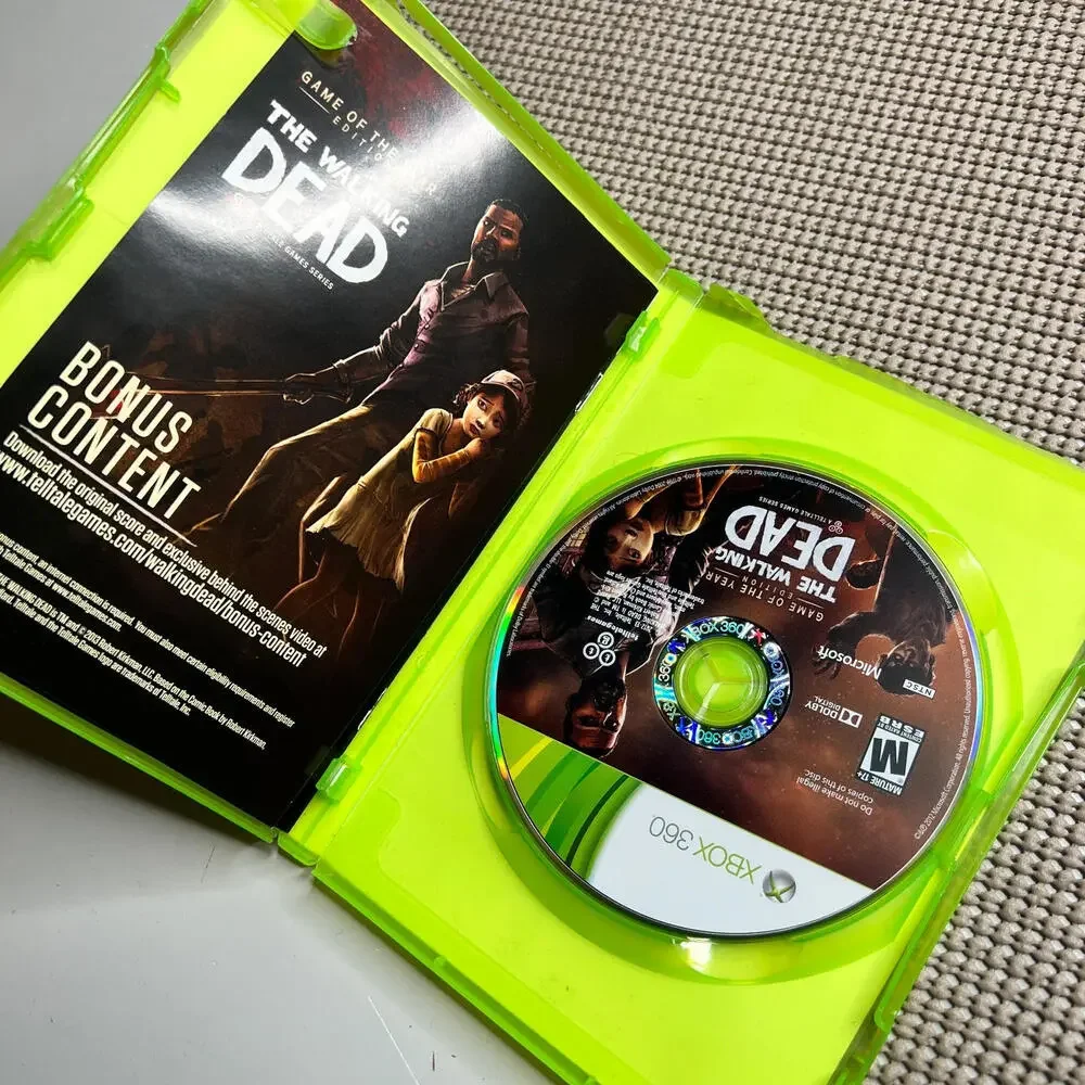 The Walking Dead Game of the Year Edition Xbox 360 Complete‎ Season NTSC